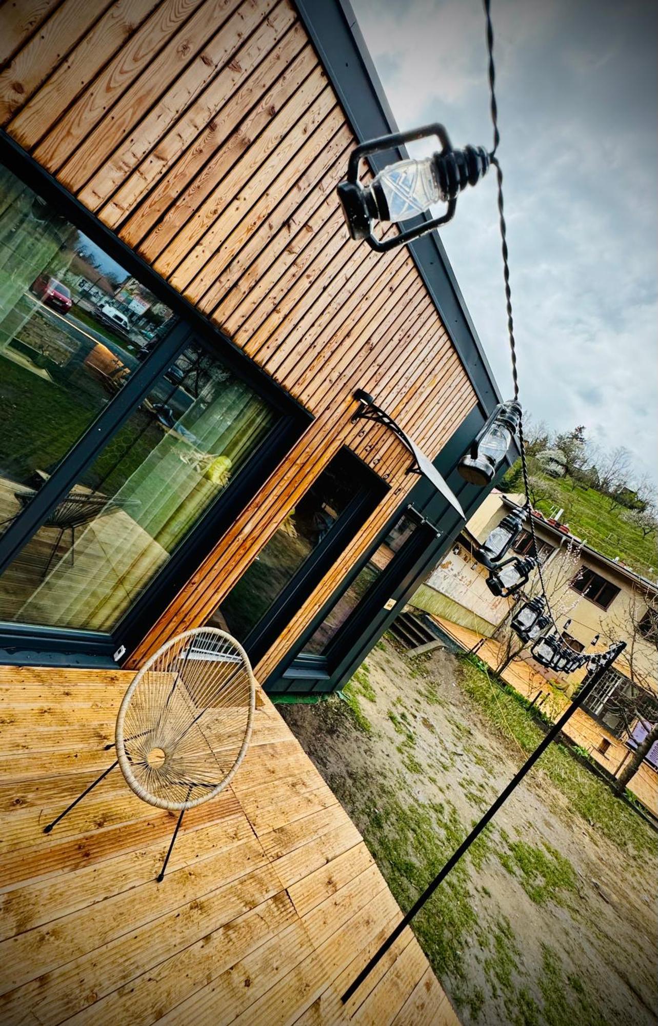 Tiny House Baraczek Brno-Jundrov, Ulice Veslarska Apartment Exterior photo